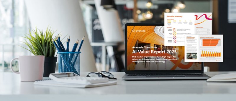 Linhas de tendência da Avanade: Relatório de valor da IA 2025 | Avanade ...